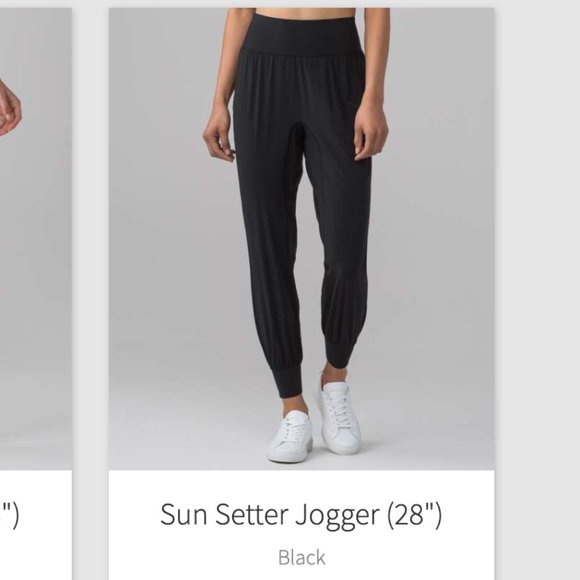 lululemon athletica Pants - Lululemon Sun Setter Jogger (28")